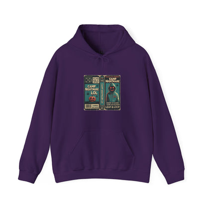 Retro 80s Cult Slasher Camp Nightmare VHS Horror Hoodie