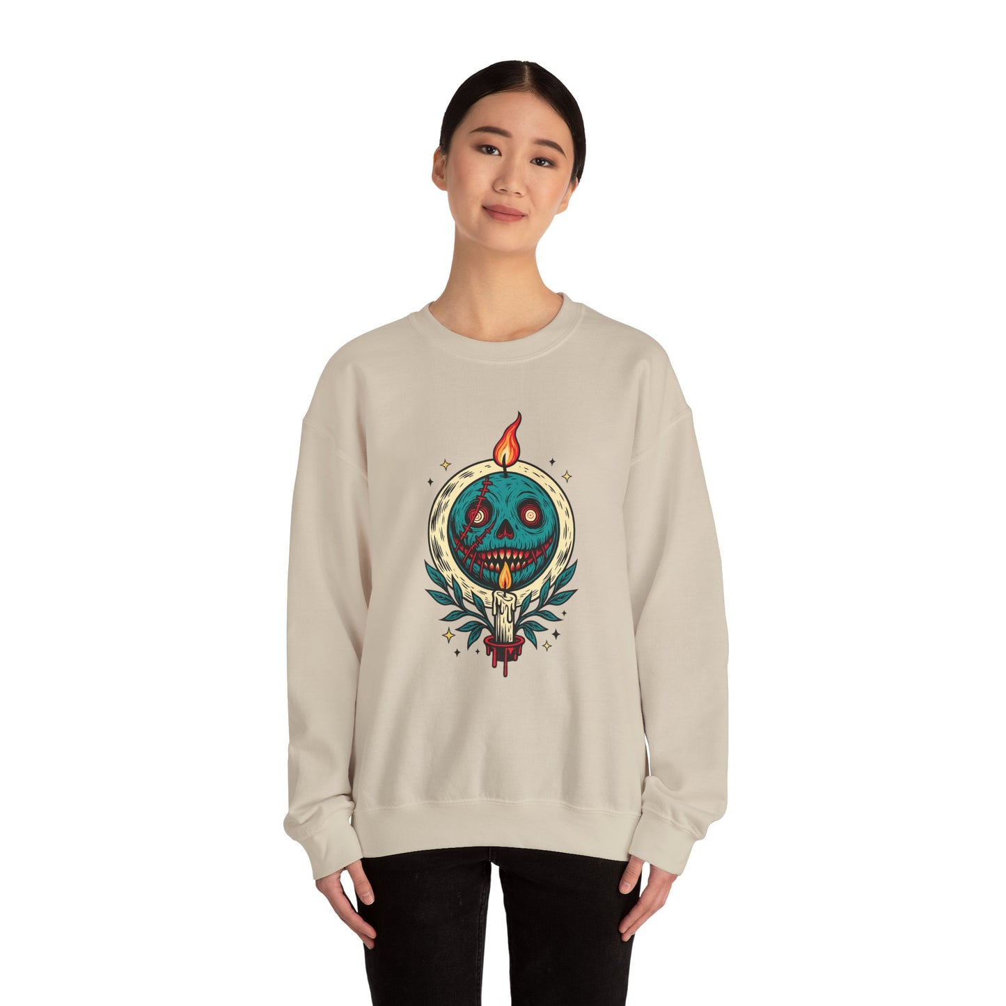 Skull Candle Dark Bloom Sweatshirt
