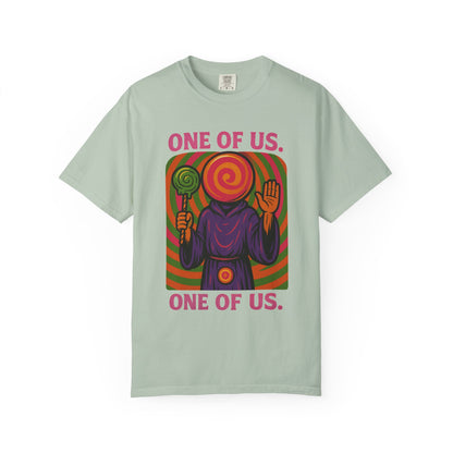 ONE OF US Psychedelic Lollipop Cult T-Shirt