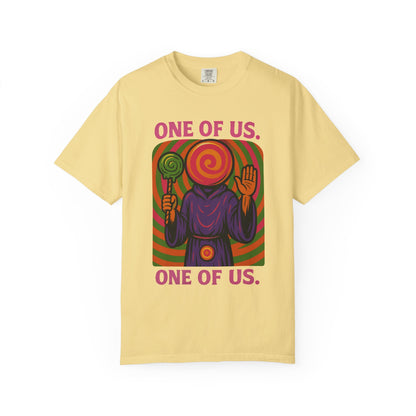 ONE OF US Psychedelic Lollipop Cult T-Shirt