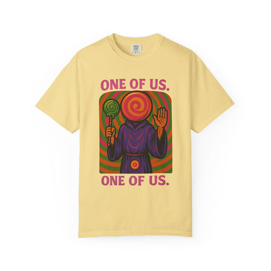 ONE OF US Psychedelic Lollipop Cult T-Shirt