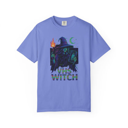 90s Glitch VHS Witch T-Shirt