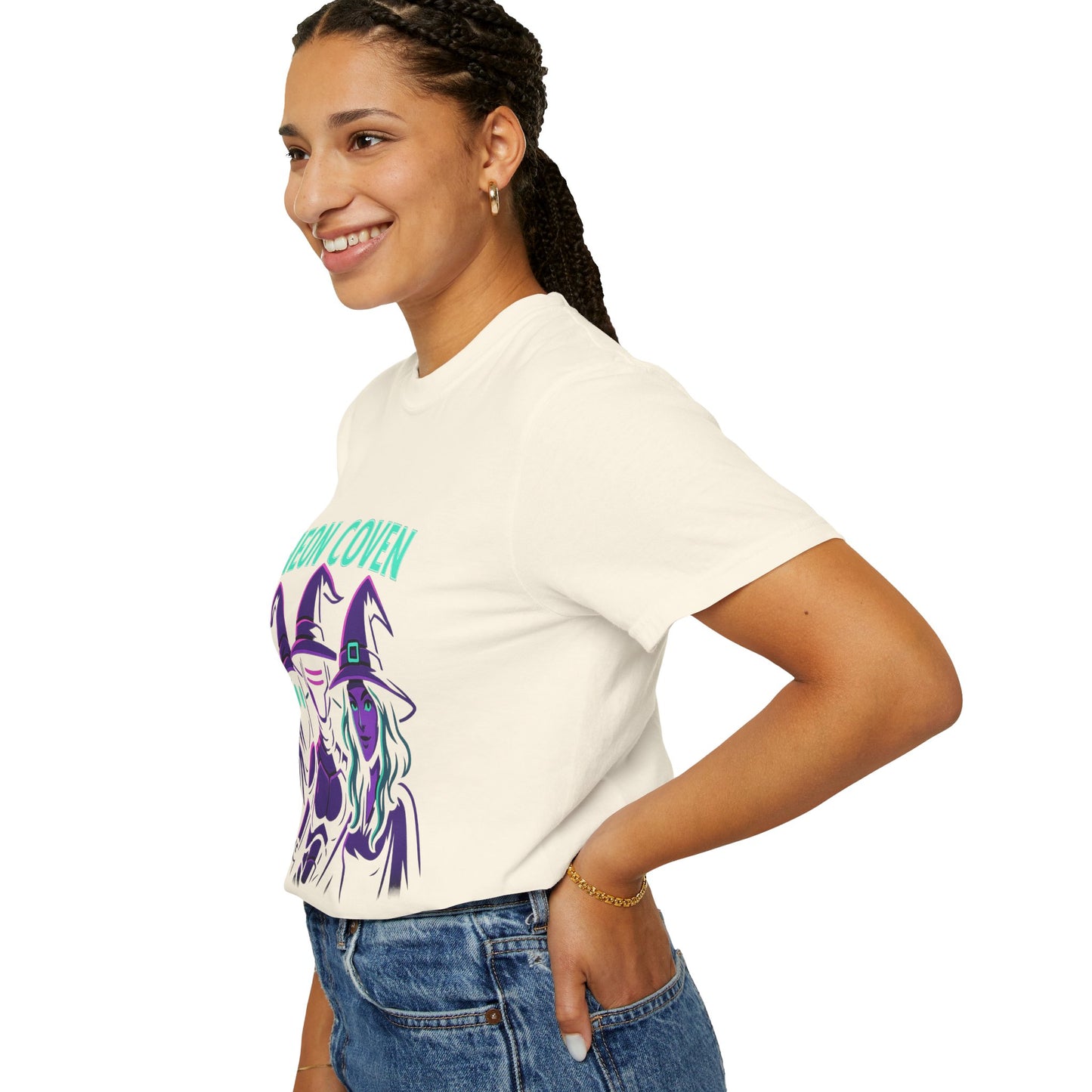Neon Coven Witch T-Shirt v1