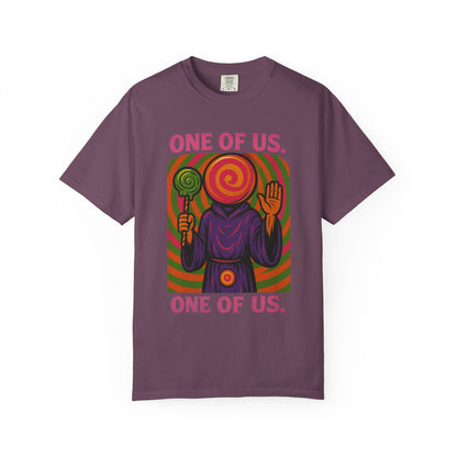 ONE OF US Psychedelic Lollipop Cult T-Shirt