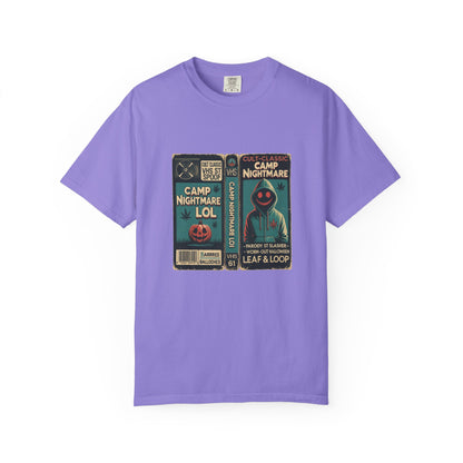 Retro 80s Cult Slasher Camp Nightmare VHS Horror T-Shirt