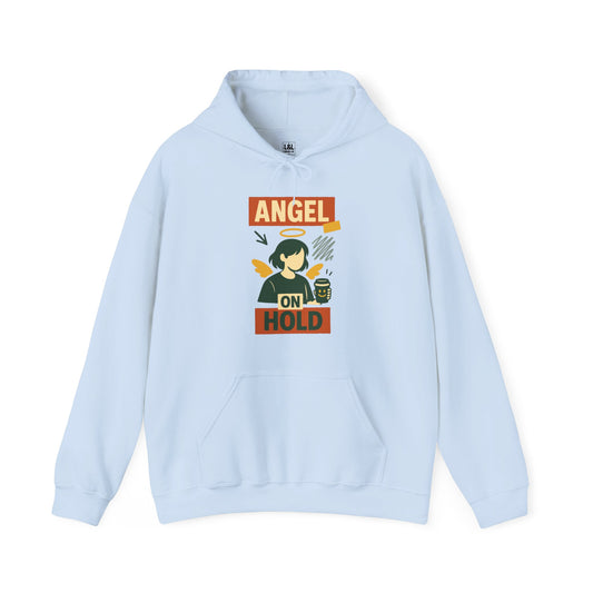 Kawaii Style Hoodie - Angel on Hold