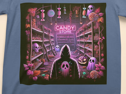 Haunted Candy Store Ghost T-Shirt