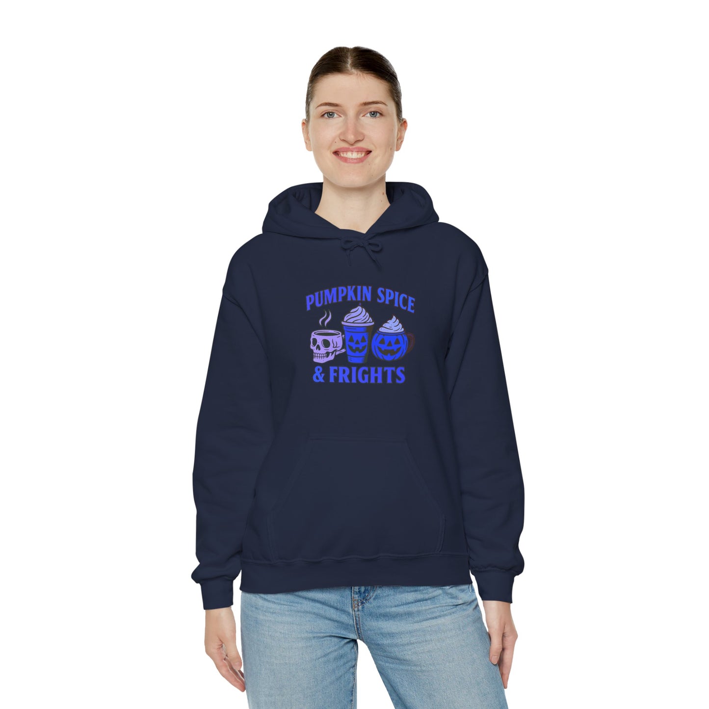 Retro Spook Pumpkin Spice & Frights Hoodie