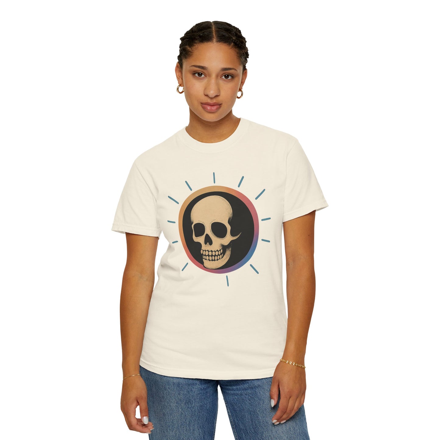 Retro Halloween Skull T-Shirt