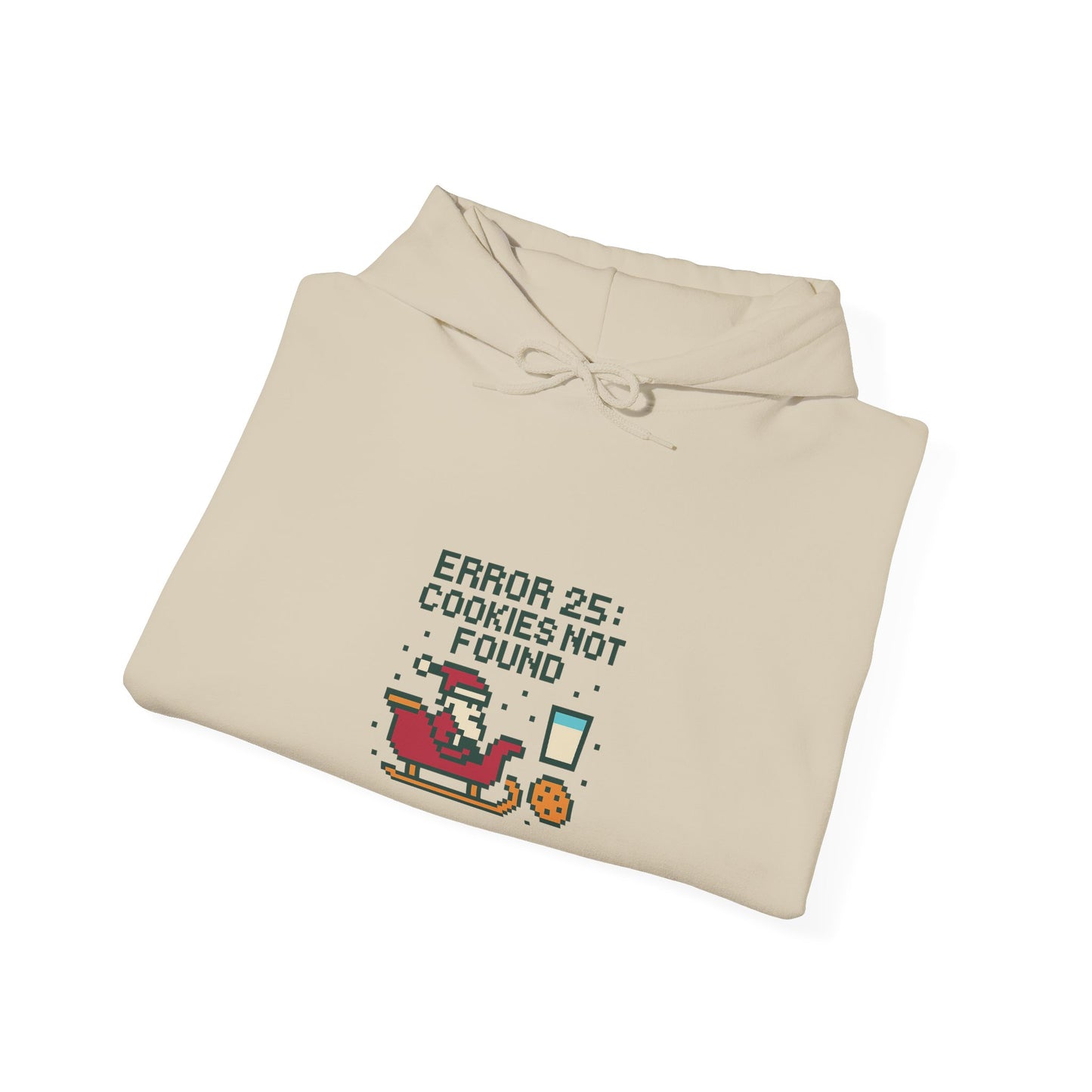 Retro Santa Error 25 Hoodie