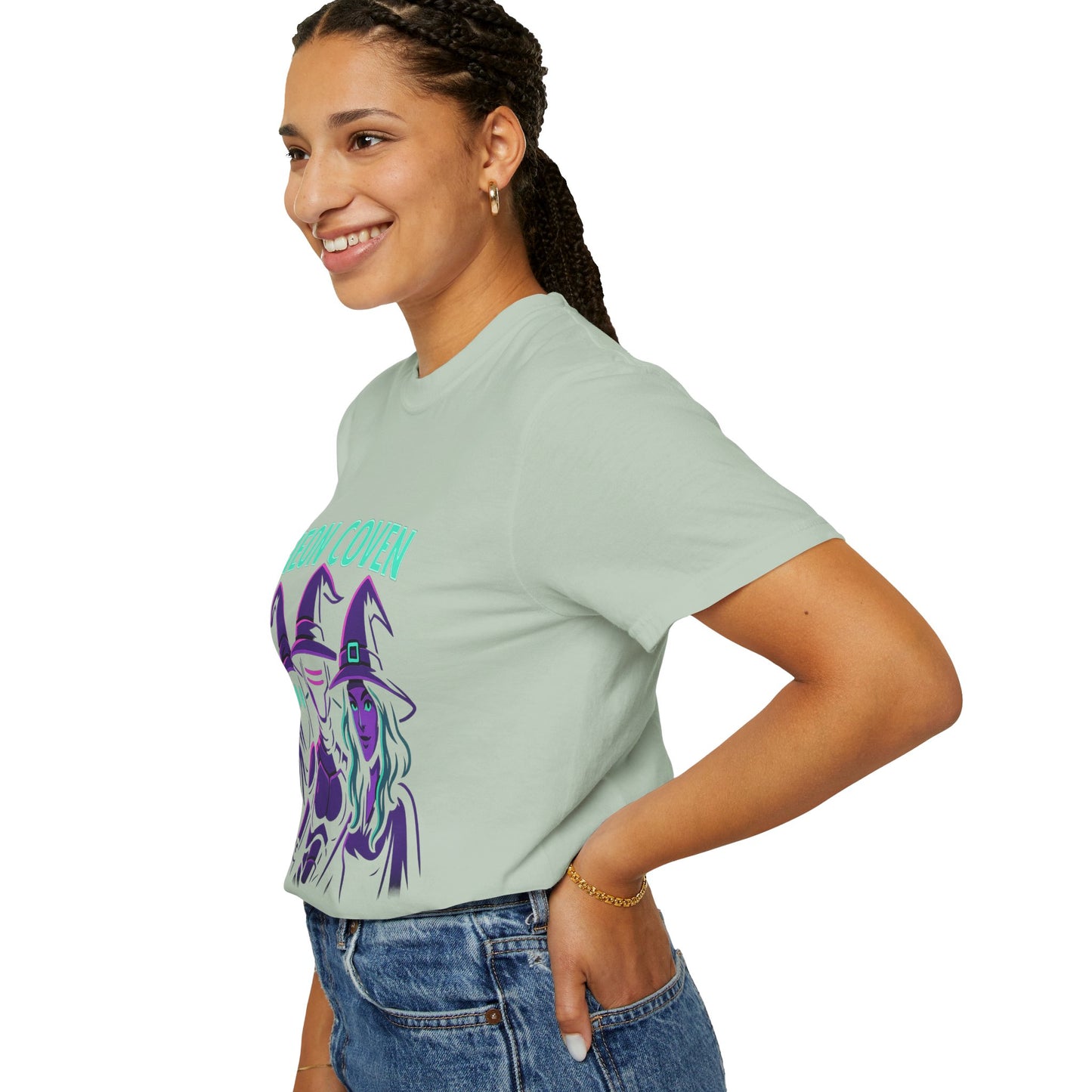 Neon Coven Witch T-Shirt v1