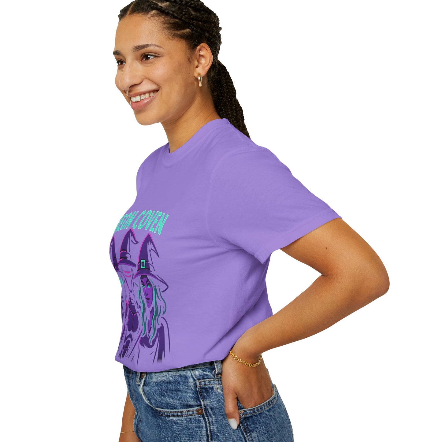 Neon Coven Witch T-Shirt v1