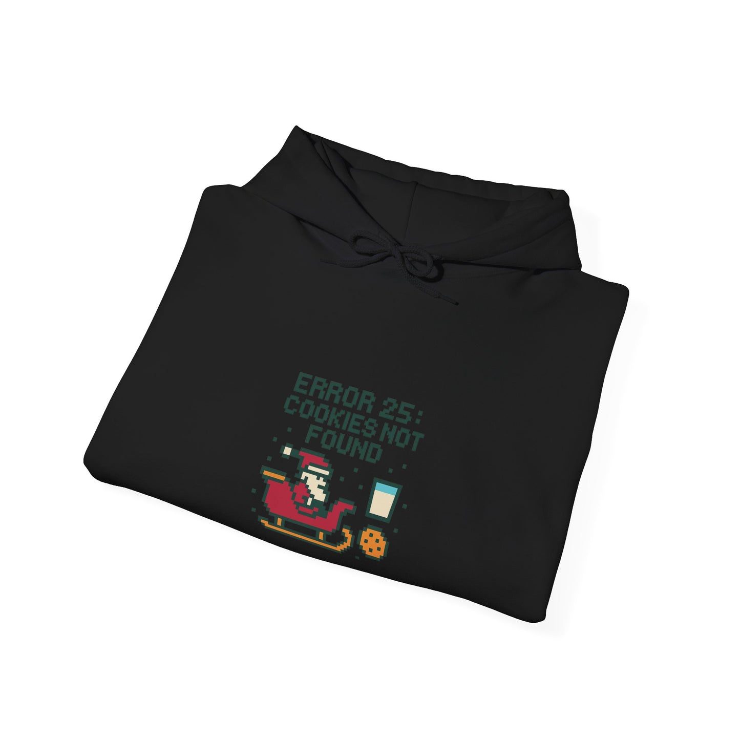 Retro Santa Error 25 Hoodie