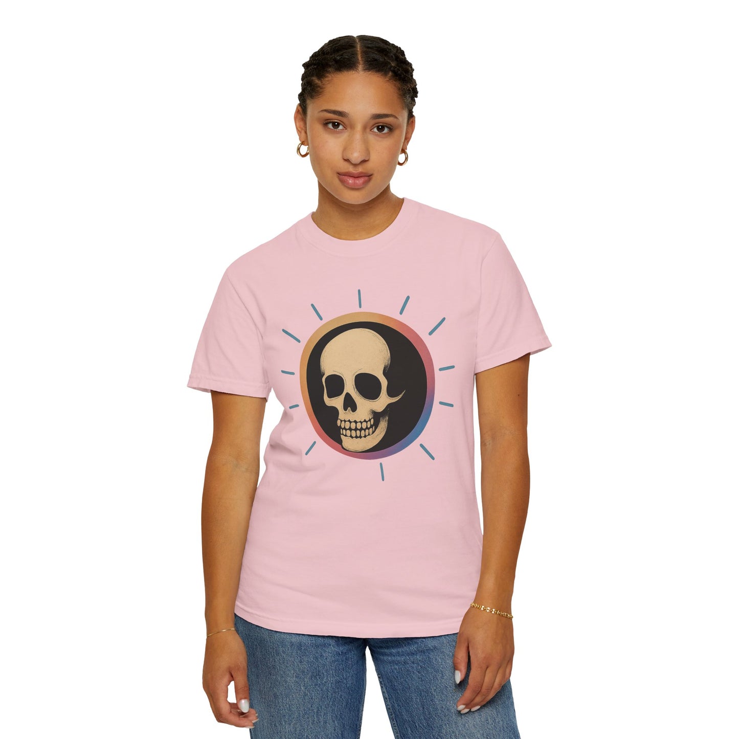 Retro Halloween Skull T-Shirt