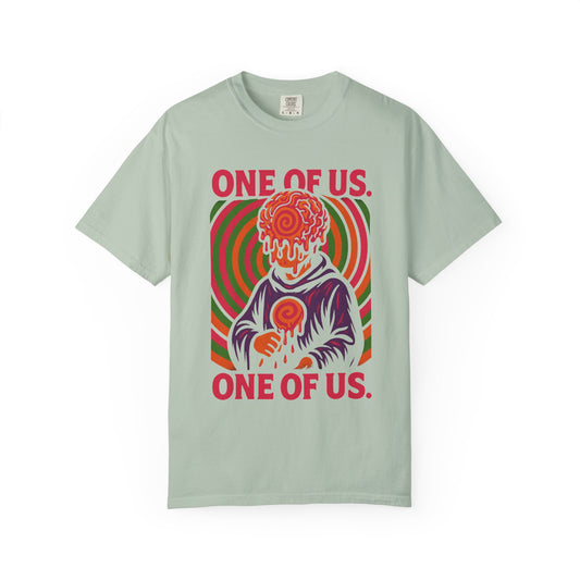 ONE OF US Psychedelic Lollipop Cult T-Shirt