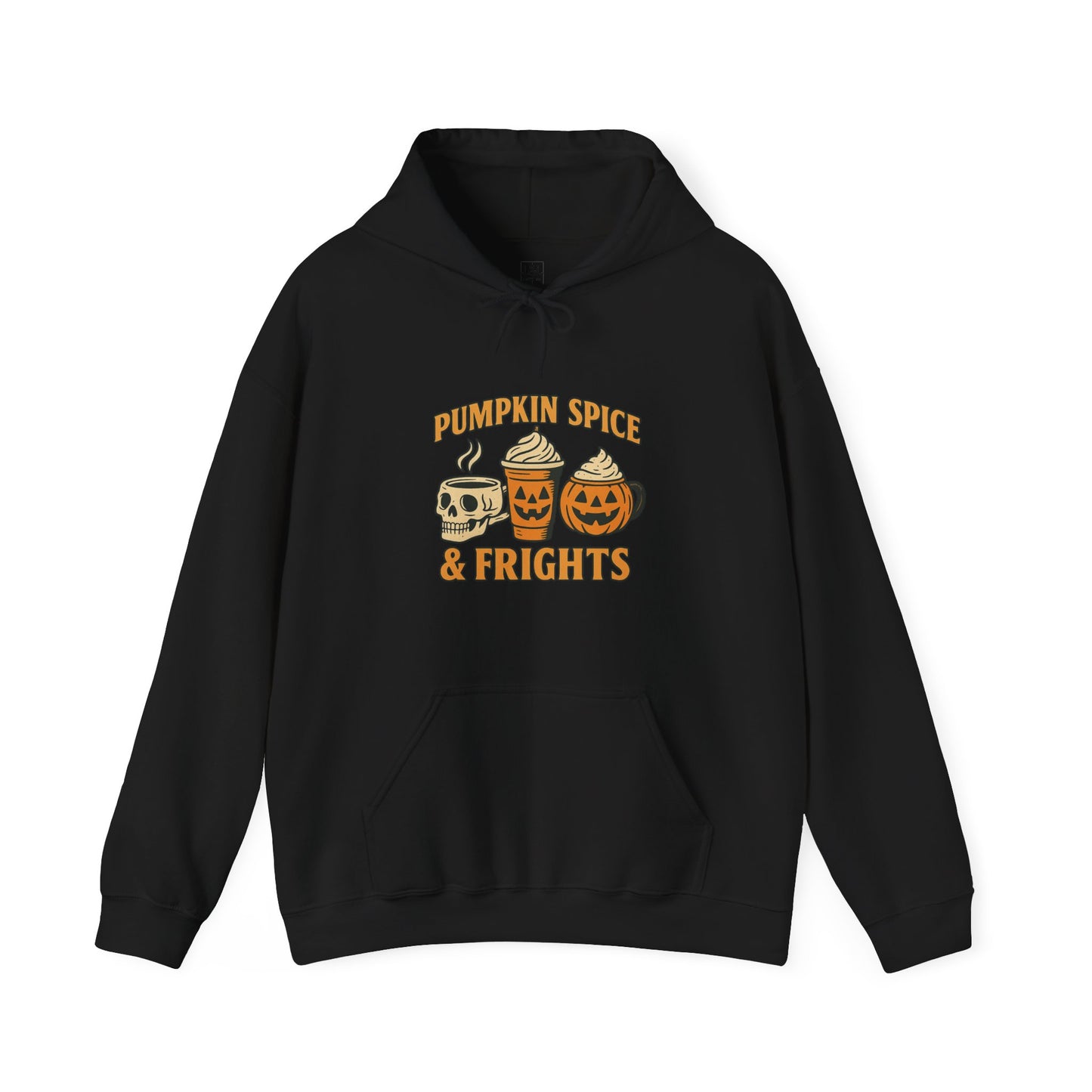 Retro Spook Pumpkin Spice & Frights Hoodie