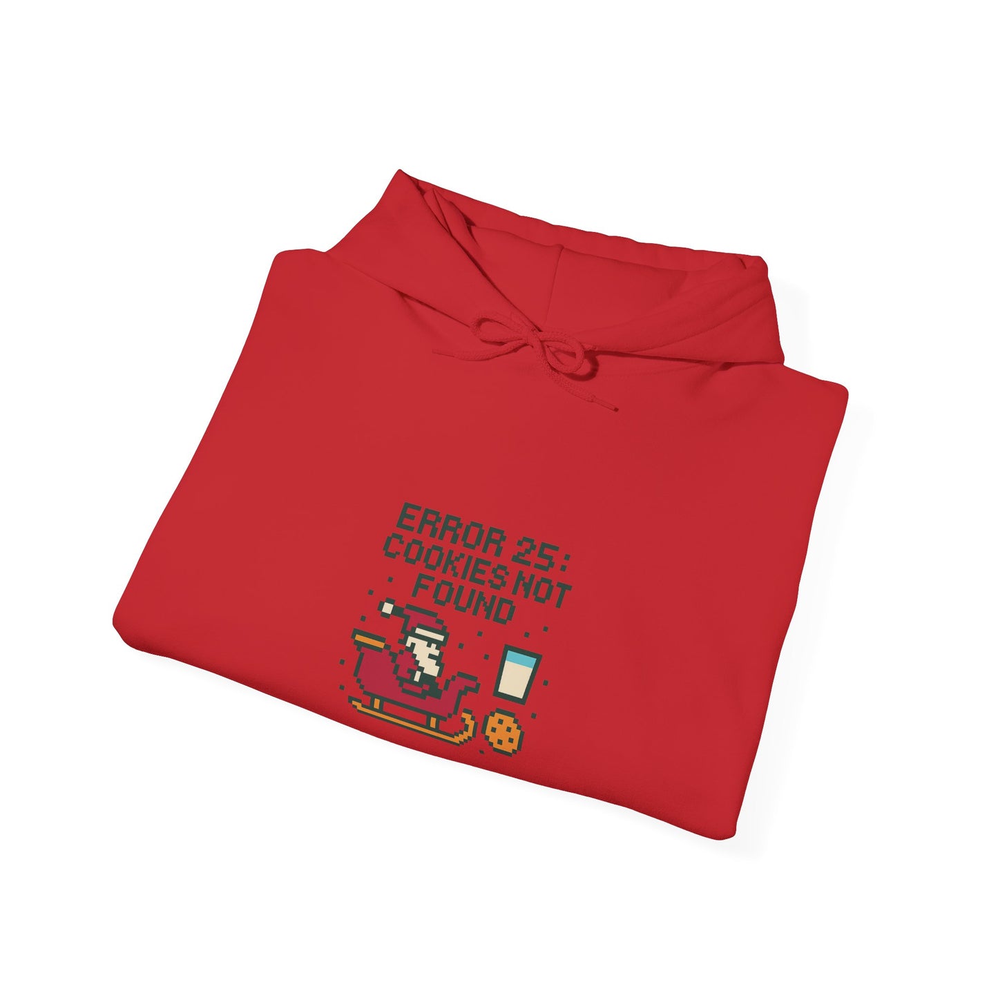 Retro Santa Error 25 Hoodie
