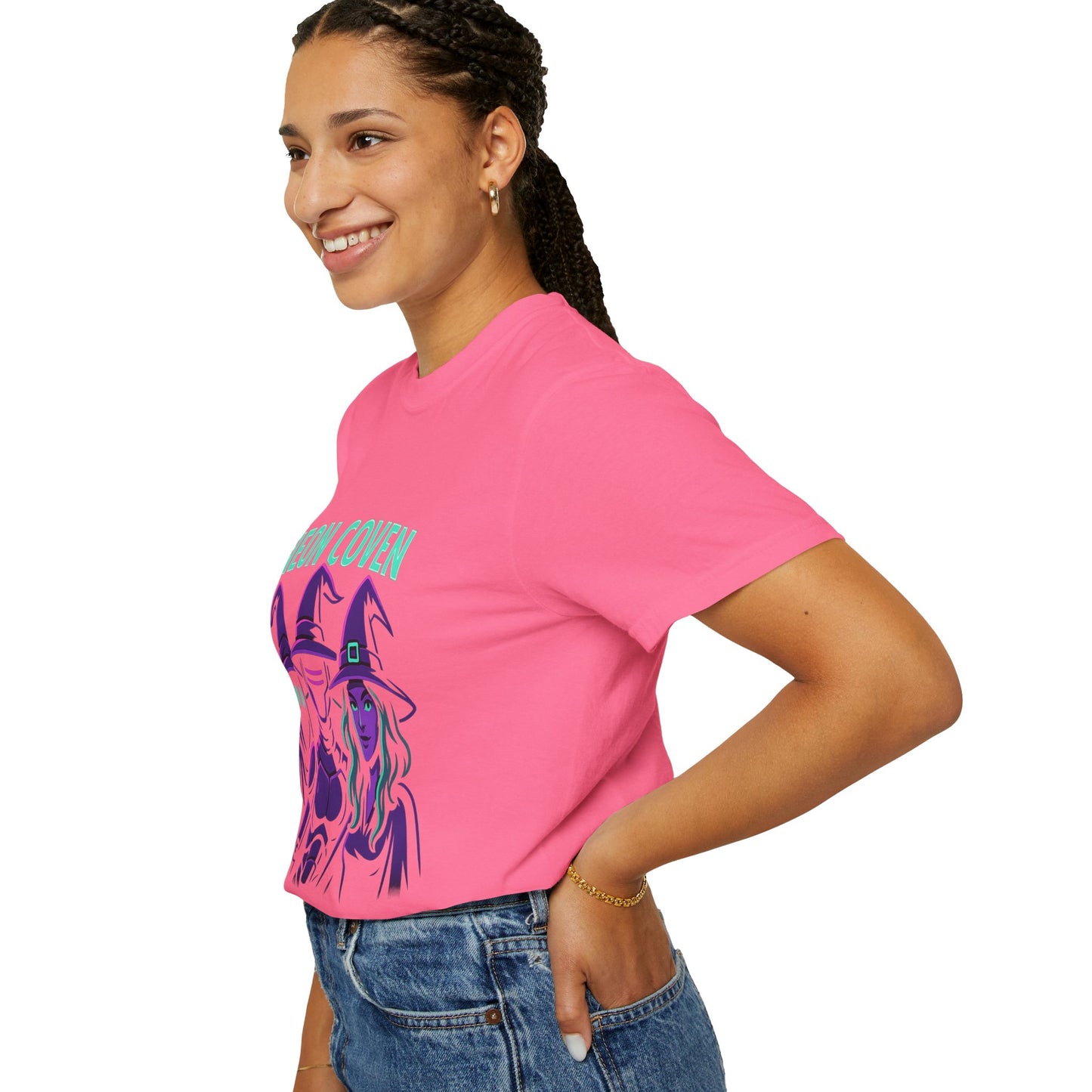 Neon Coven Witch T-Shirt v1