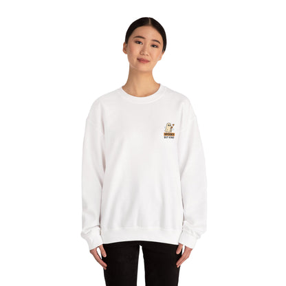 Spooky But Kind Crewneck Retro Sweatshirt