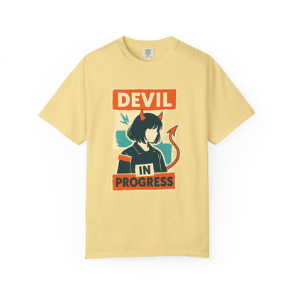 Devil in Progress Kawaii Style T-Shirt