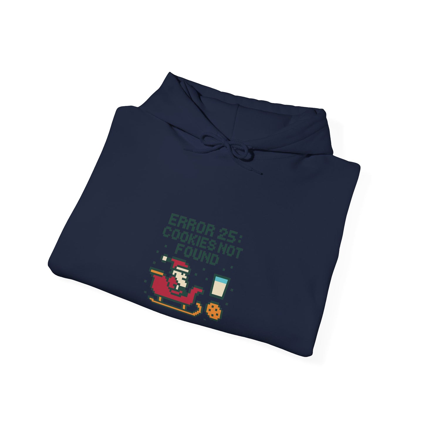 Retro Santa Error 25 Hoodie