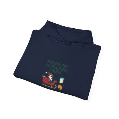 Retro Santa Error 25 Hoodie